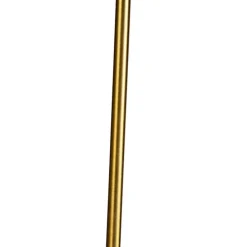 Stehlampe verstellbar bronze mit Schirm hellbraun 50 cm - Parte