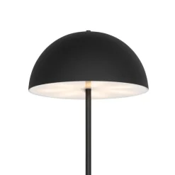 Stehleuchte für den Außenbereich Pilz Schwarz Wiederaufladbar 3-stufig dimmbar - Keira