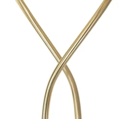 Stehleuchte Messing inkl. LED und Dimmer mit Leselampe - Empoli