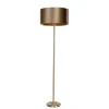 Stehleuchte Messing mit Samt-Schirm Bronze 50cm - Simplo