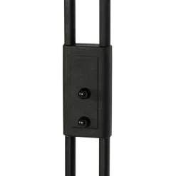 Stehleuchte schwarz inkl. LED und Dimmer mit Leselampe - Fez