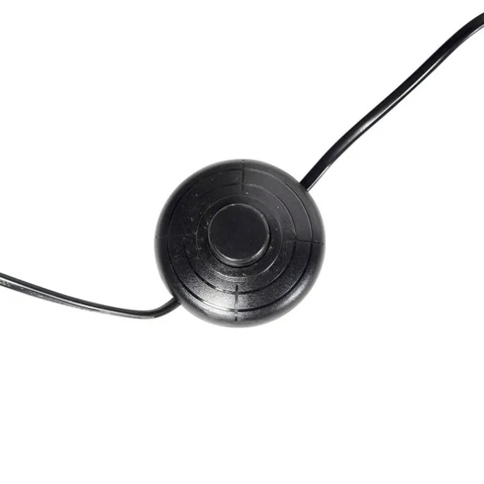 Stehleuchte Stativ schwarz Holz mit schwarzem Schirm 50 cm - Puros