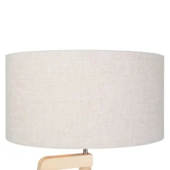 Stehleuchte Stativholz mit Pfefferschirm 50 cm - Puros