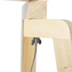 Stehleuchte Stativholz ohne Schirm - Puros