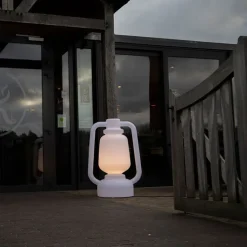 Stehleuchte weiß 110 cm IP44 - Storm Extra Large