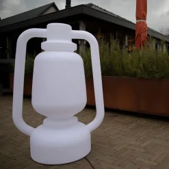 Stehleuchte weiß 110 cm IP44 - Storm Extra Large