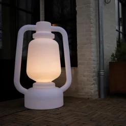 Stehleuchte weiß 110 cm IP44 - Storm Extra Large