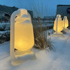 Stehleuchte weiß 110 cm IP44 - Storm Extra Large