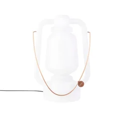 Stehleuchte weiß 51 cm IP44 - Storm Large