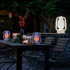 Stehleuchte weiß 51 cm IP44 - Storm Large