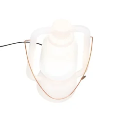 Stehleuchte weiß 51 cm IP44 - Storm Large