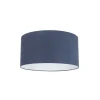 Stoff Lampenschirm dunkelblau 50/50/25