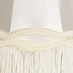 Stoff-Klemmleuchte Creme 12/8,5/15 - Granny