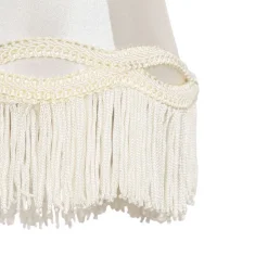 Stoff-Klemmleuchte Creme 12/8,5/15 - Granny