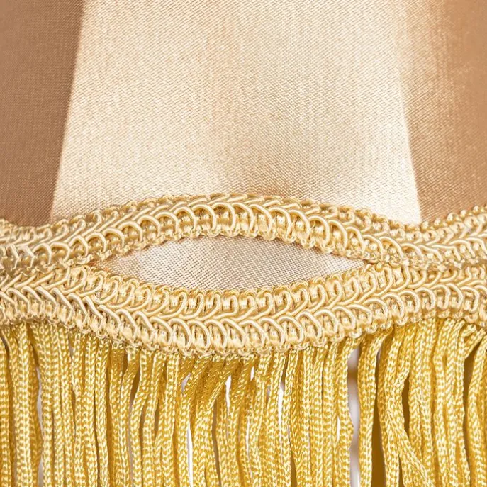 Stoff-Klemmleuchte Gold 12/8.5/15 - Granny