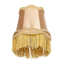 Stoff-Klemmleuchte Gold 12/8.5/15 - Granny