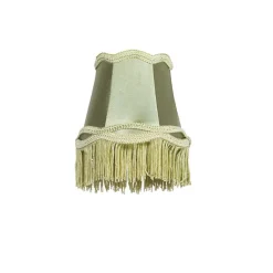 Stoff-Klemmleuchte Grün 12/8,5/15 - Granny