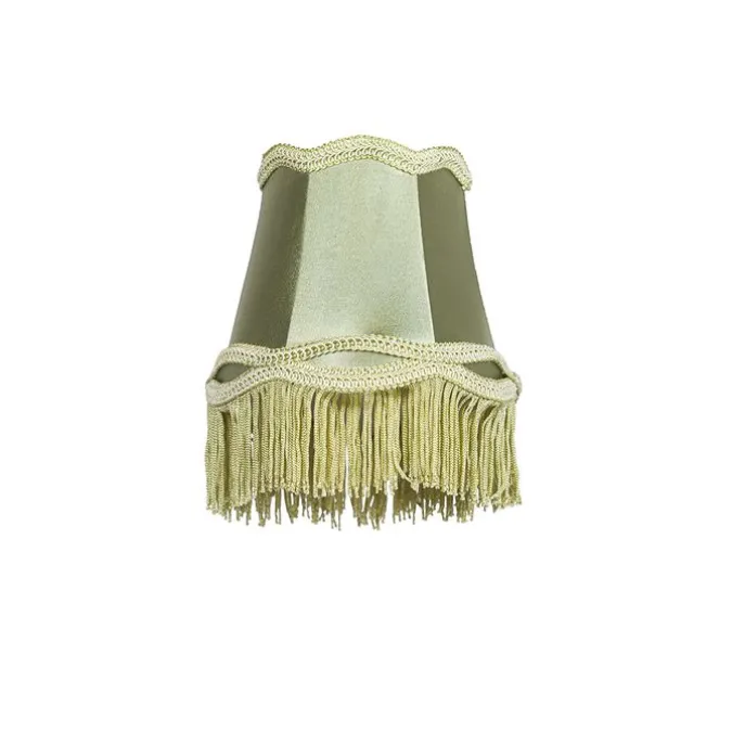 Stoff-Klemmleuchte Grün 12/8,5/15 - Granny