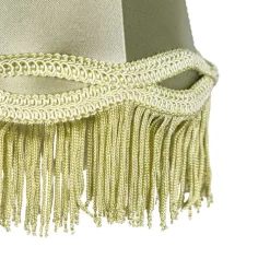 Stoff-Klemmleuchte Grün 12/8,5/15 - Granny