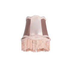 Stoff-Klemmleuchte Rosa 12/8,5/15 - Granny