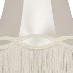 Stofflampenschirm creme 30 cm - Oma