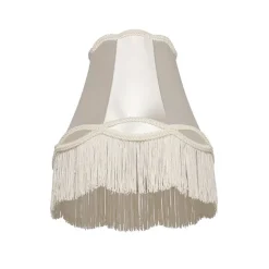 Stofflampenschirm creme 30 cm - Oma