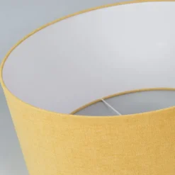Stofflampenschirm gelb 50/50/25