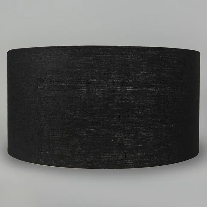 Stofflampenschirm schwarz 50/50/25
