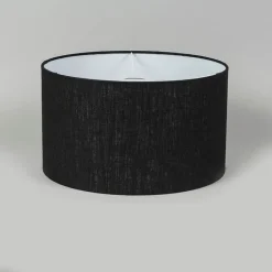 Stofflampenschirm schwarz 35/35/20