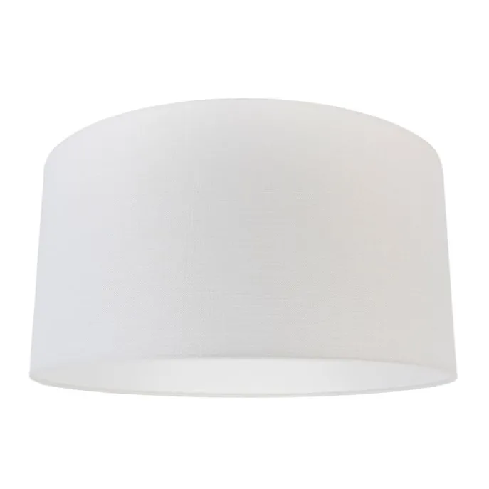 Stofflampenschirm Weiß 50/50/25