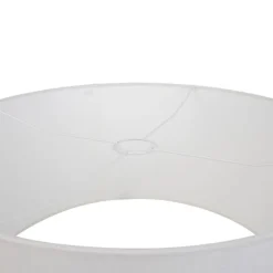 Stofflampenschirm Weiß 50/50/25