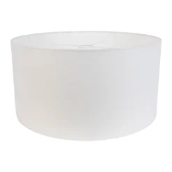 Stofflampenschirm Weiß 50/50/25