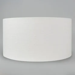 Stofflampenschirm Weiß 50/50/25