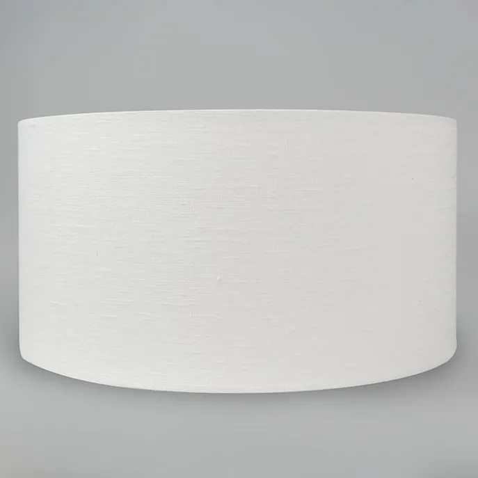 Stofflampenschirm Weiß 50/50/25