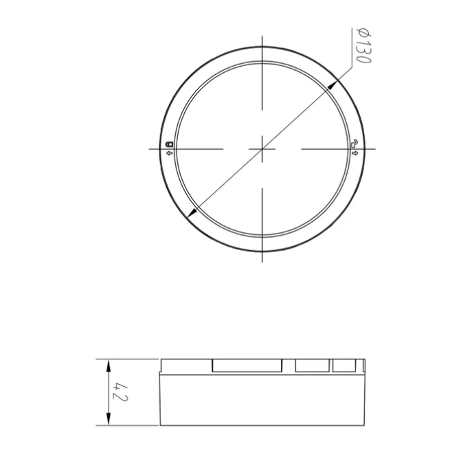 Stromschienen-Netzteil schwarz 100W 1-phasig - Magnetic