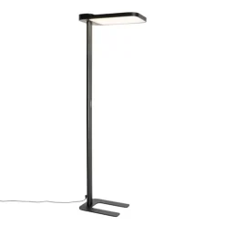 Tageslicht-Stehleuchte Schwarz Quadratisch inkl. LED und Dimmer - Guzo