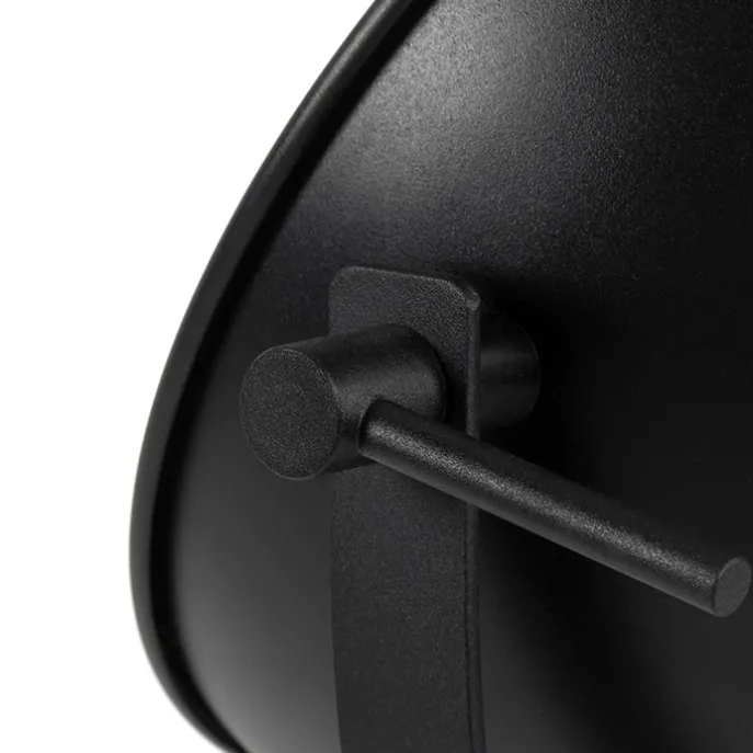 Tischlampe schwarz mit Gold 63,3 cm Stativ verstellbar - Magnax