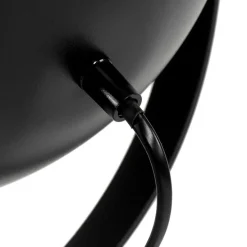 Tischlampe schwarz mit Gold 63,3 cm Stativ verstellbar - Magnax