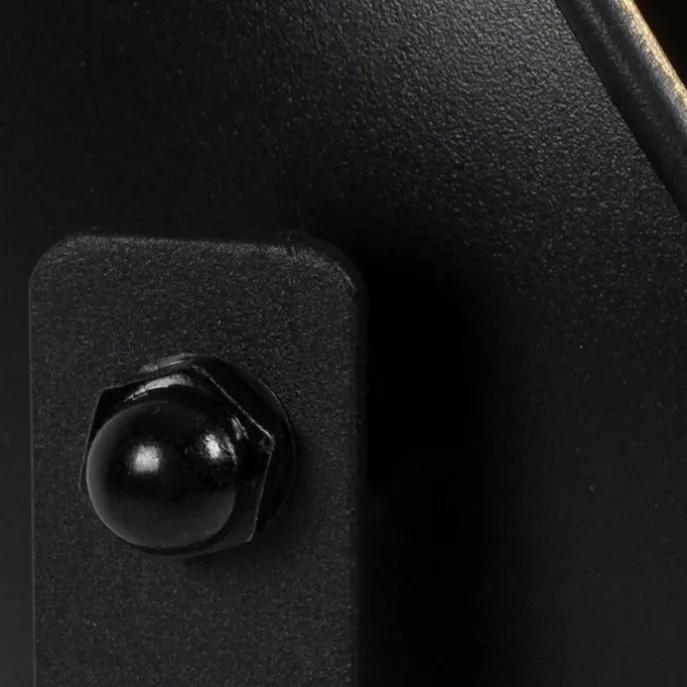 Tischlampe schwarz mit Gold 63,3 cm Stativ verstellbar - Magnax