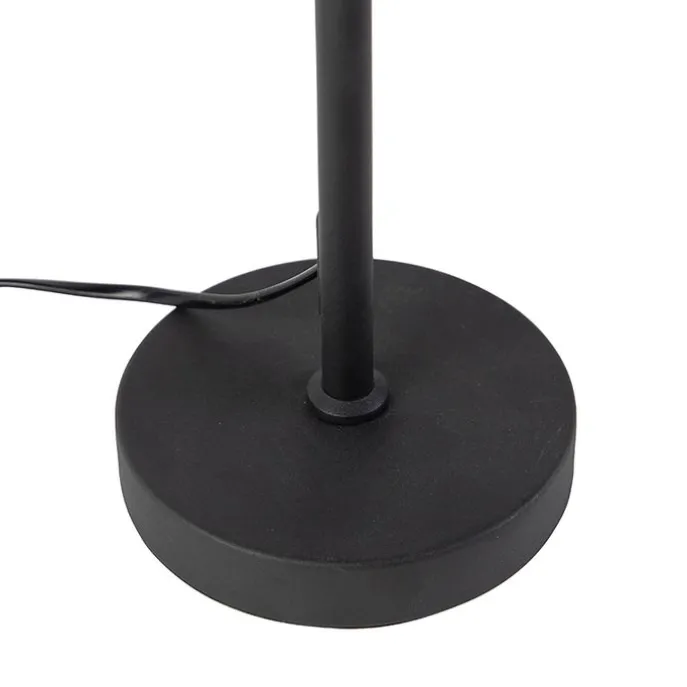 Tischlampe schwarz mit Granny Frame 30 cm verstellbar - Parte