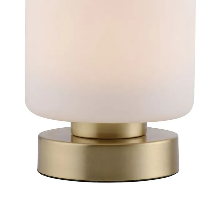 Tischleuchte aus Messing inkl. LED 3-stufig dimmbar mit Touch - Mirko