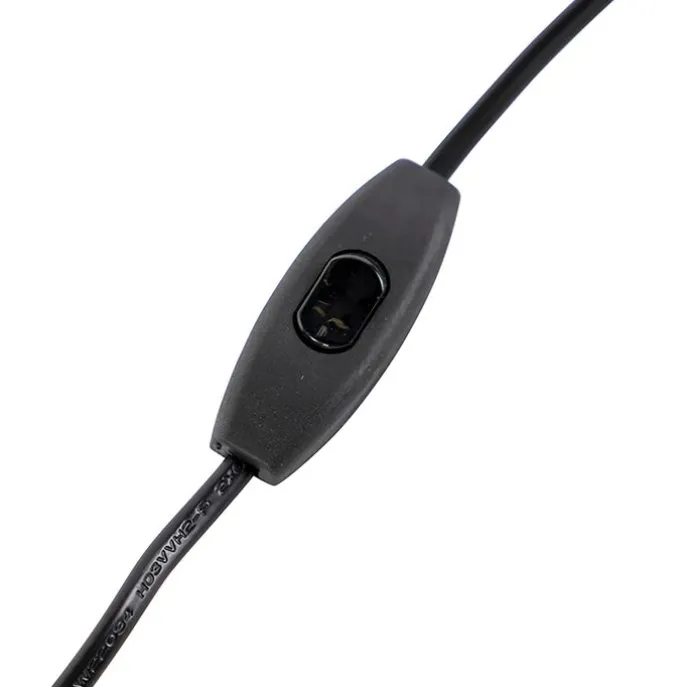 Tischleuchte Bronze mit Samtlampenschirm Blattdesign und goldener Innenseite - Pisos