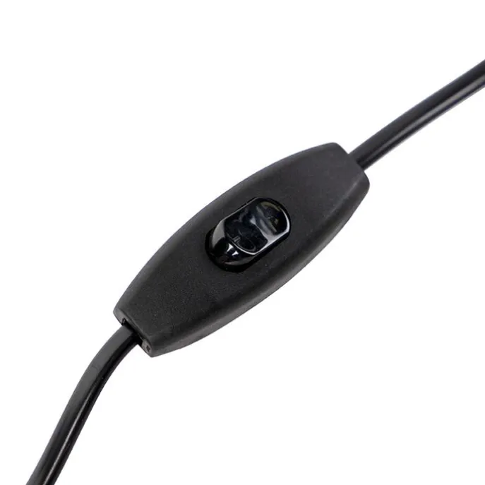 Tischleuchte Bronze Samtlampenschirm Taupe mit Gold 40 cm - Bruut