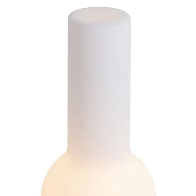 Tischleuchte für den Außenbereich beige mit weiß inkl. wiederaufladbarem LED IP44 - Haard