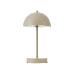 Tischleuchte für den Außenbereich beige inkl. LED 3-Stufen-Dimmbar IP44 Wiederaufladbar - Keira