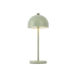 Tischleuchte Grün inkl. LED IP54 Wiederaufladbar mit Ladestation - Squirrel