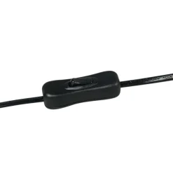 Tischleuchte Messing mit Samtschirm Taupe 35cm - Kaso