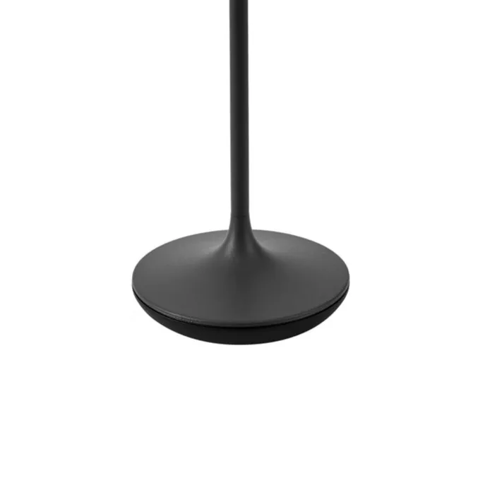 Tischleuchte schwarz inkl. LED IP65 Wiederaufladbar mit Ladestation - Treble