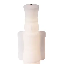 Tischleuchte Weiß inkl. LED Dimmbar und Wiederaufladbar RGBW-IC - Nutcracker