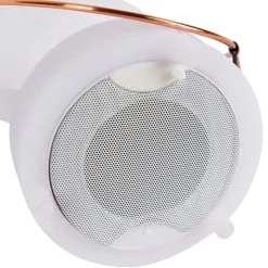 Tischleuchte weiß IP44 inkl. Bluetooth Lautsprecher - Storm Music